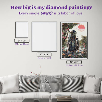 Lilith by  Christopher Lovell, Diamond Art Kit