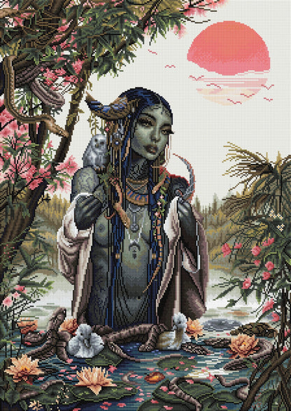 Lilith by  Christopher Lovell, Diamond Art Kit