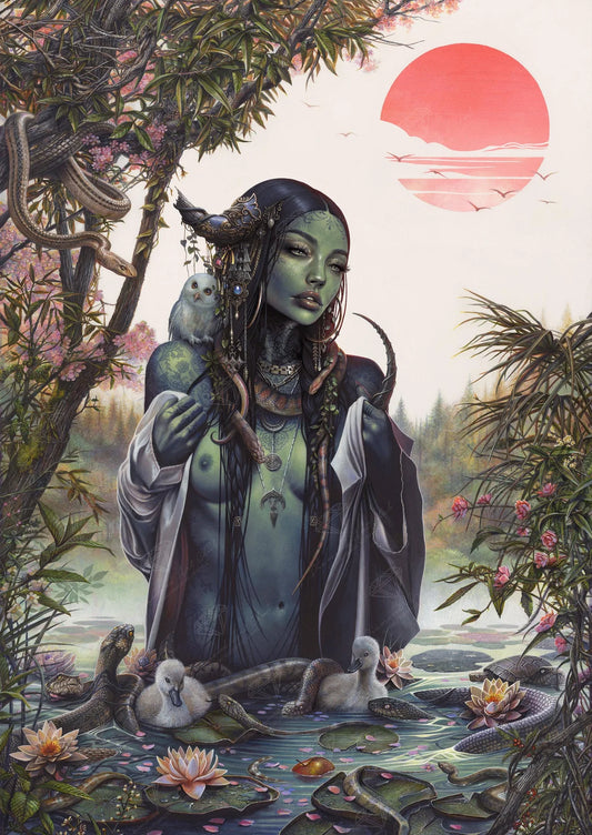 Lilith by  Christopher Lovell, Diamond Art Kit