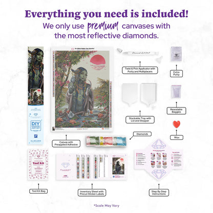 Lilith by  Christopher Lovell, Diamond Art Kit