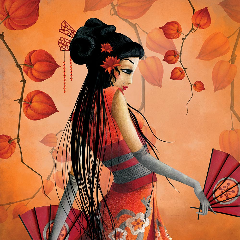 Miss Satsuma by Misstigri, 1000 Piece Puzzle