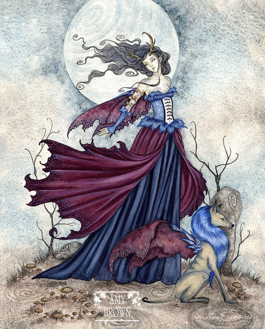 The Moon is Calling by Amy Brown, Print