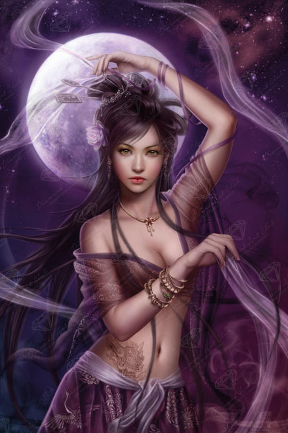 Moonlight by Cris Ortega, Diamond Art Kit