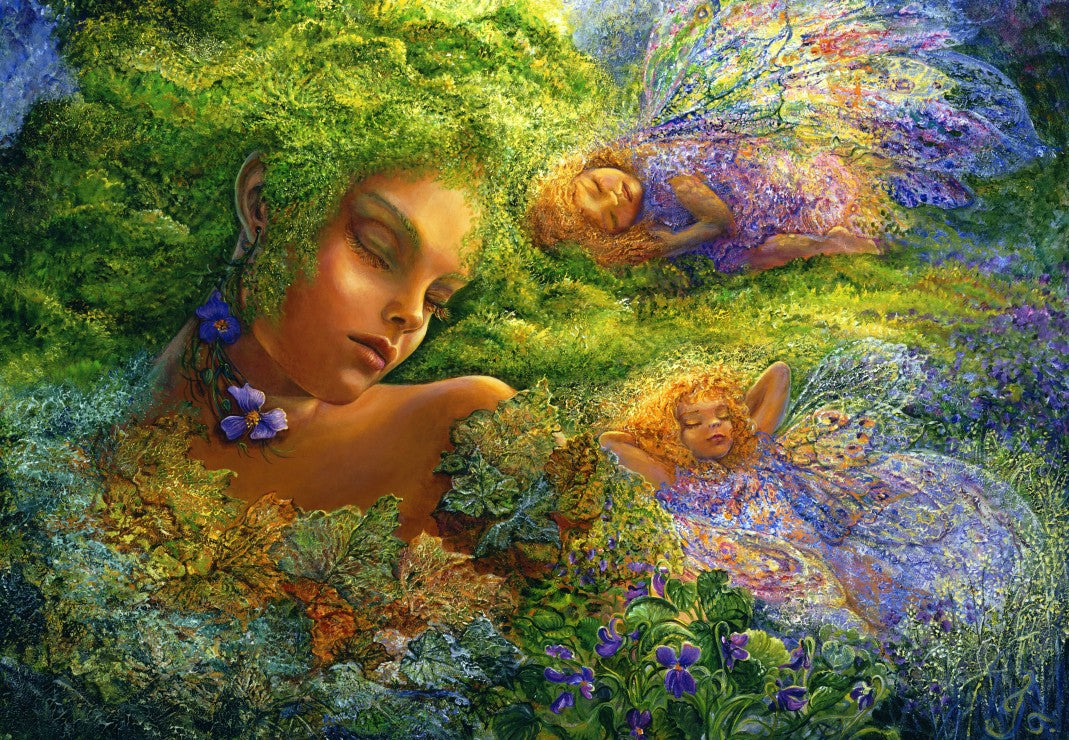 Moss Maiden by Josephine Wall, 1500 Piece Puzzle