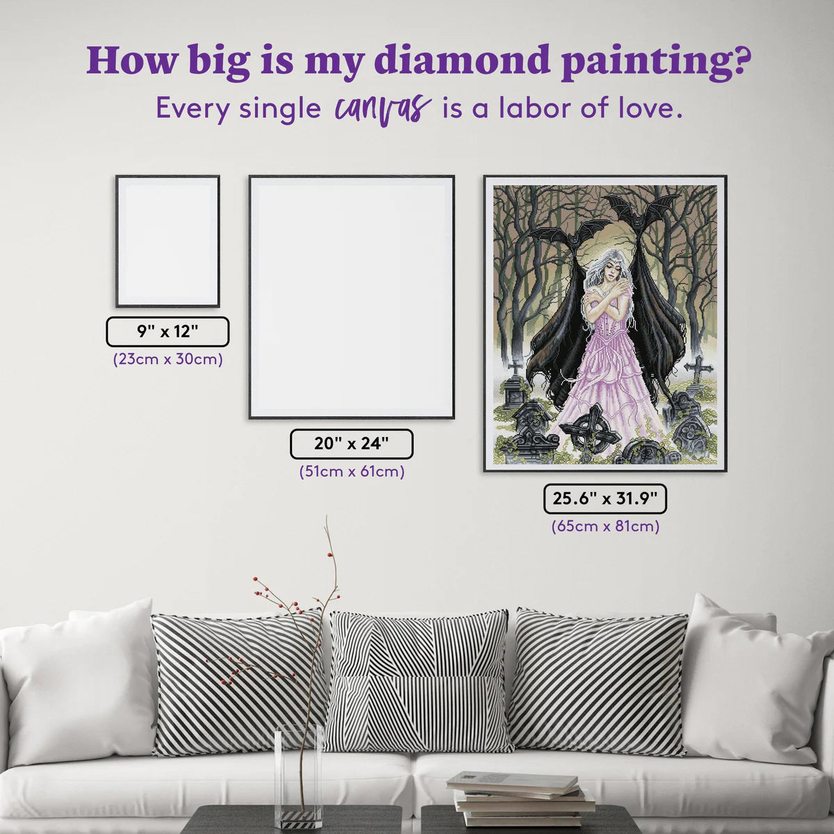 Night's Embrace by Sarah Richter, Diamond Art Kit