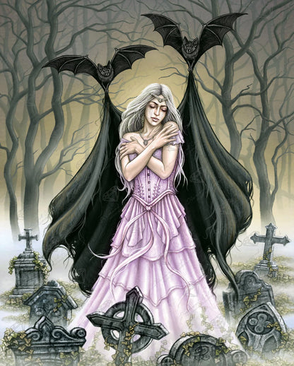 Night's Embrace by Sarah Richter, Diamond Art Kit