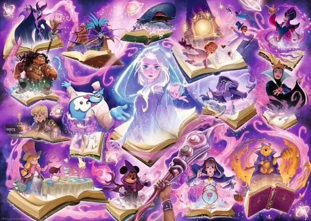 Disney - Lorcana - Glimmers of the Realm: Amethyst, 1000 Piece Puzzle