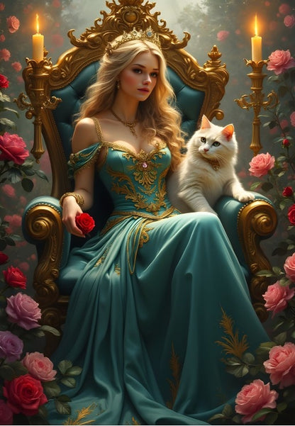 The Queen of Roses from 123RF, 1000 Piece Puzzle