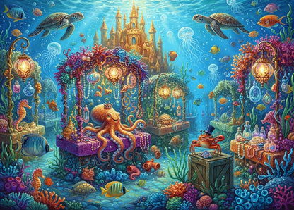 The Kingdom of the Depthsfrom Adobe Firefly, 500 Piece Puzzle