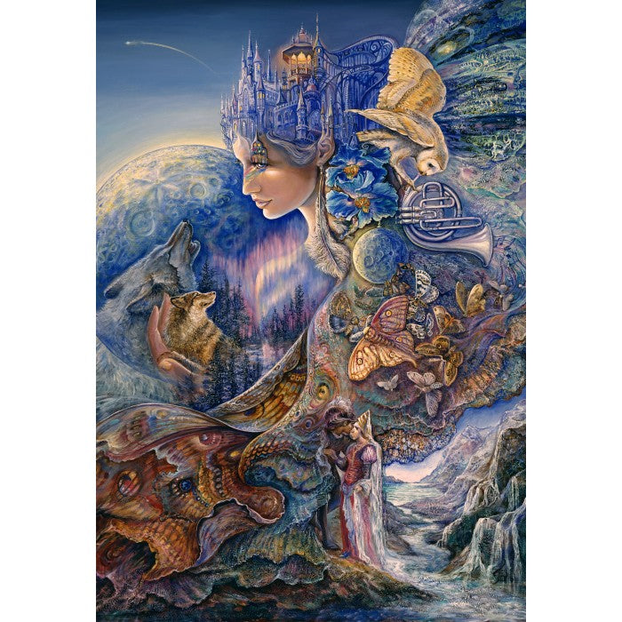 Once in a Blue Moon by Josephine Wall, 1000 Piece Puzzle