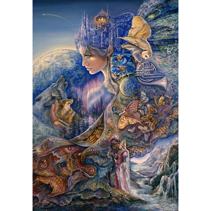 Once in a Blue Moon by Josephine Wall, 1000 Piece Puzzle