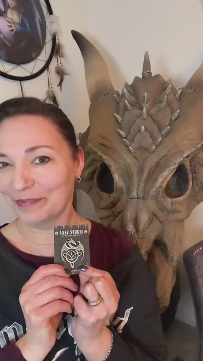 Celtic Dragon by Anne Stokes Pin Badge