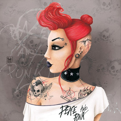 Punk by Misstigri, 1000 Piece Puzzle
