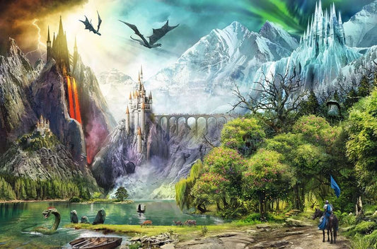 Reign of Dragons from Blue Kangaroo, 3000 Piece Puzzle