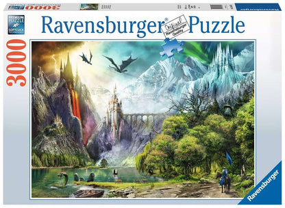 Reign of Dragons from Blue Kangaroo, 3000 Piece Puzzle