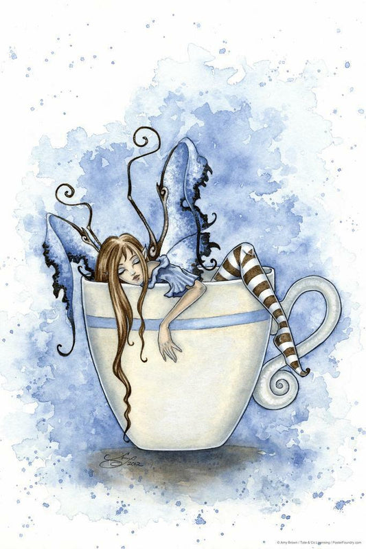 I Need Coffee by Amy Brown, Print