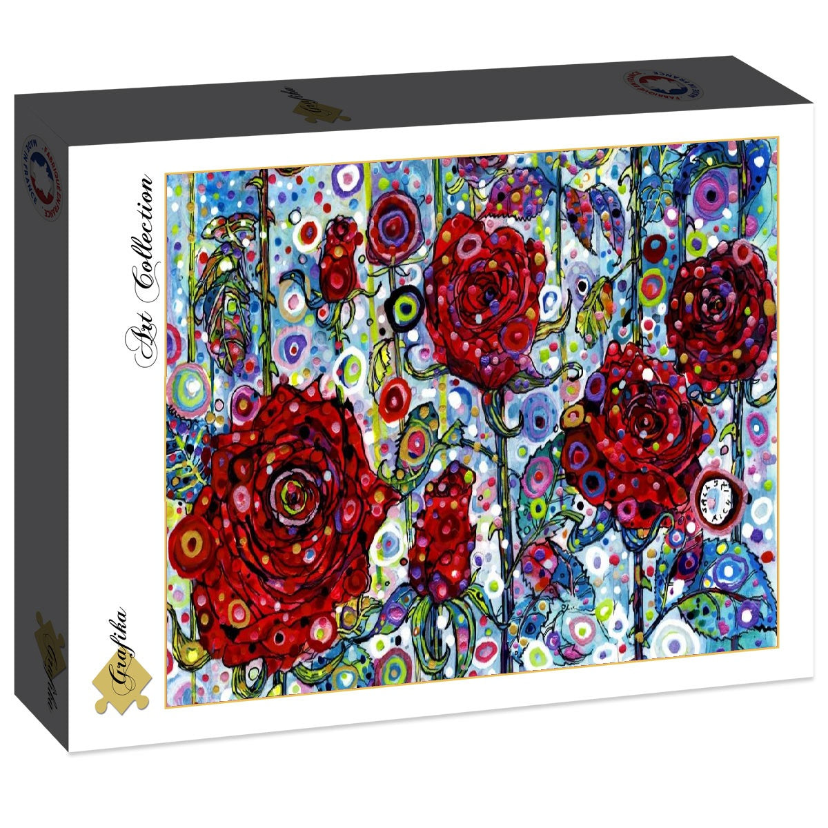 Roses by Sally Rich, 1500 Piece Puzzle