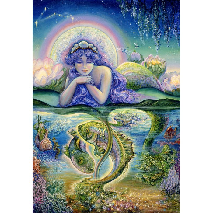 Signs of the Zodiac - Pisces by Josephine Wall, 1000 Piece Puzzle