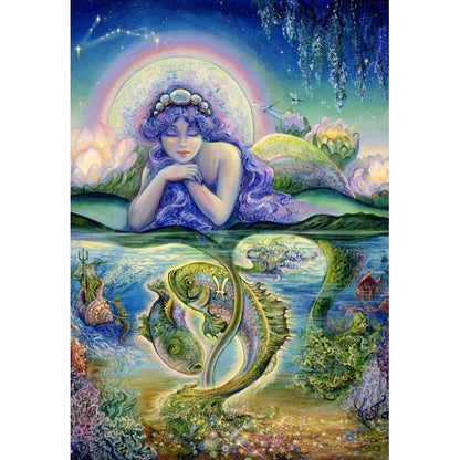 Signs of the Zodiac - Pisces by Josephine Wall, 1000 Piece Puzzle