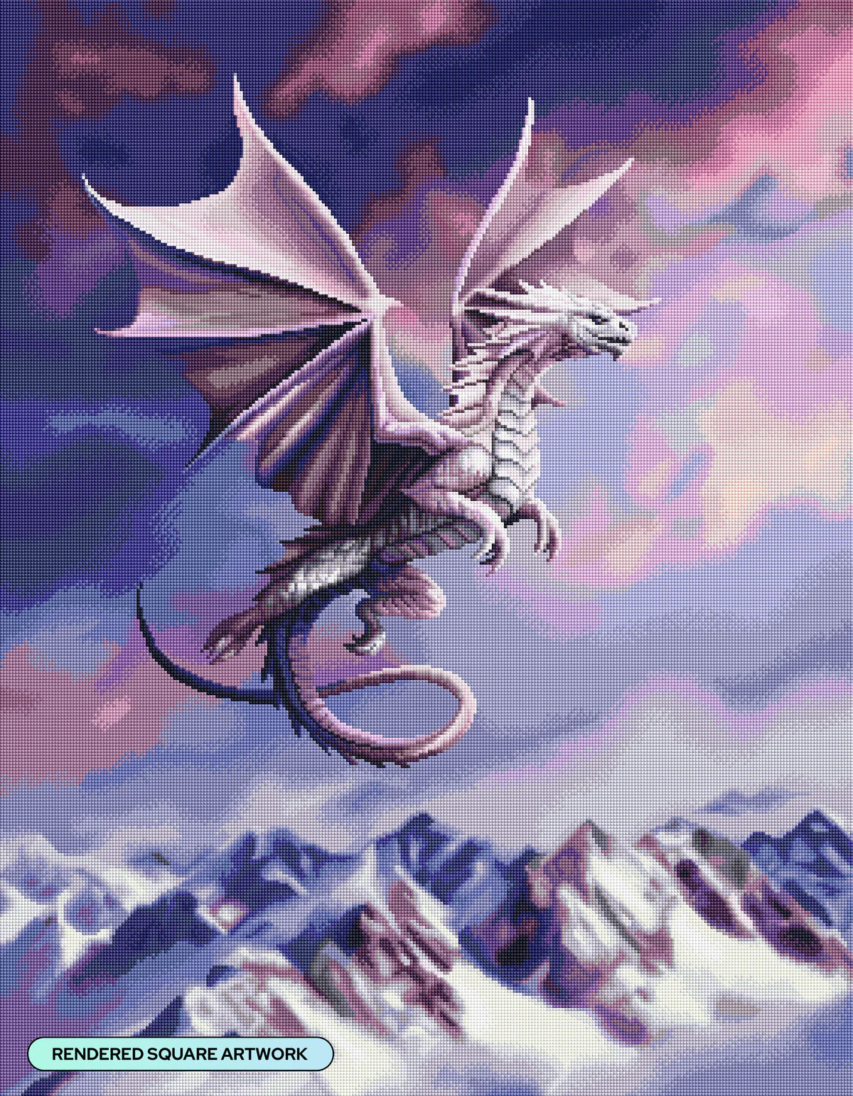 Sky Queen by Anne Stokes, Diamond Art Kit