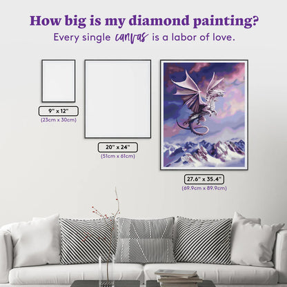 Sky Queen by Anne Stokes, Diamond Art Kit