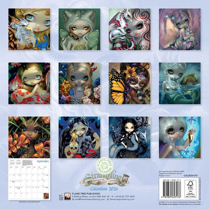 Strangeling by Jasmine Becket-Griffith Wall Calendar 2026 (Art Calendar)