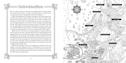 The Düngeonmeister Goblin Quest Coloring Book