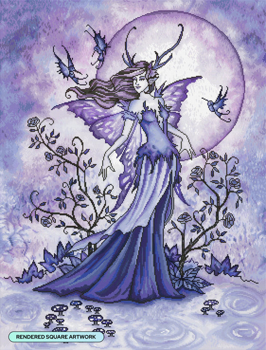 The Night Garden by Amy Brown, Diamond Art Kit