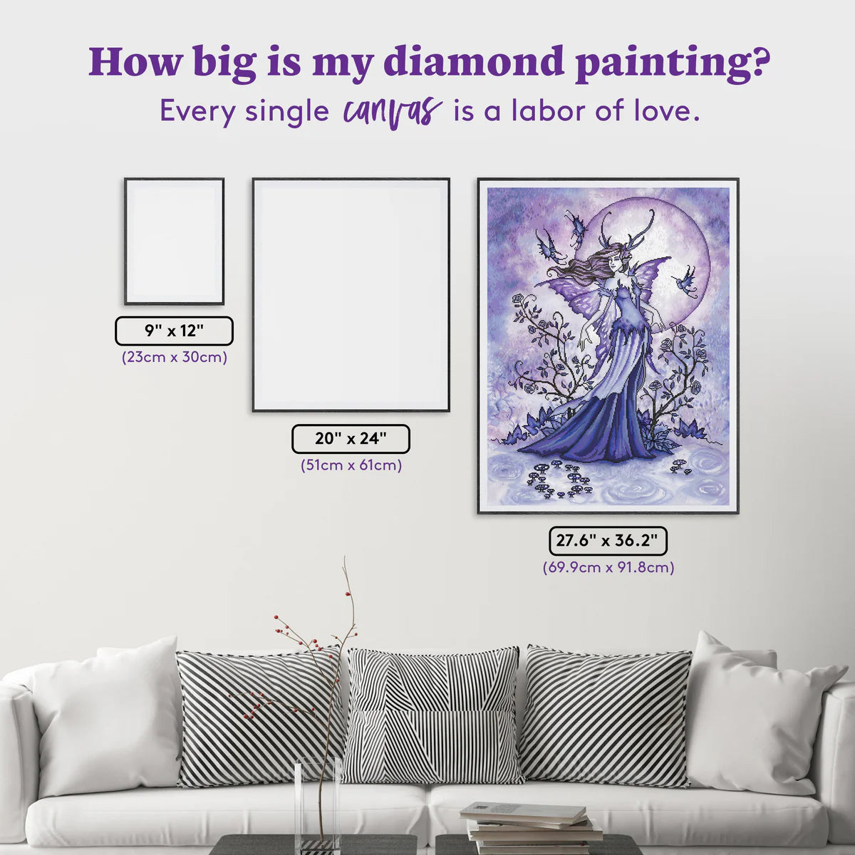 The Night Garden by Amy Brown, Diamond Art Kit