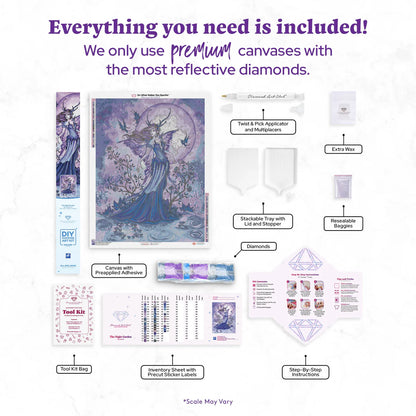 The Night Garden by Amy Brown, Diamond Art Kit