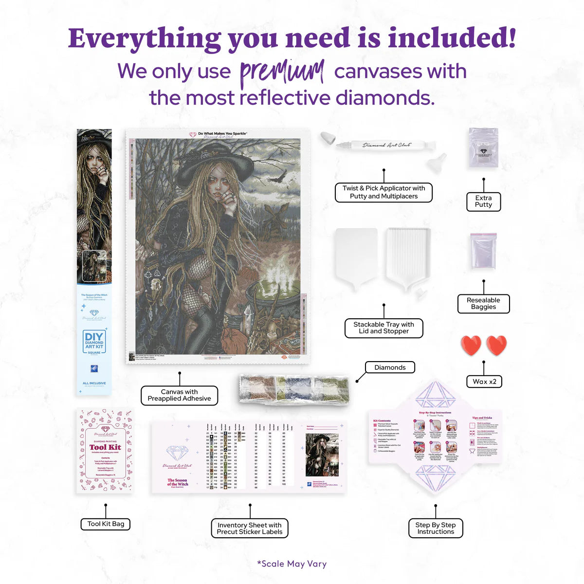 The Season of the Witch by Enys Guerrero, Diamond Art Kit