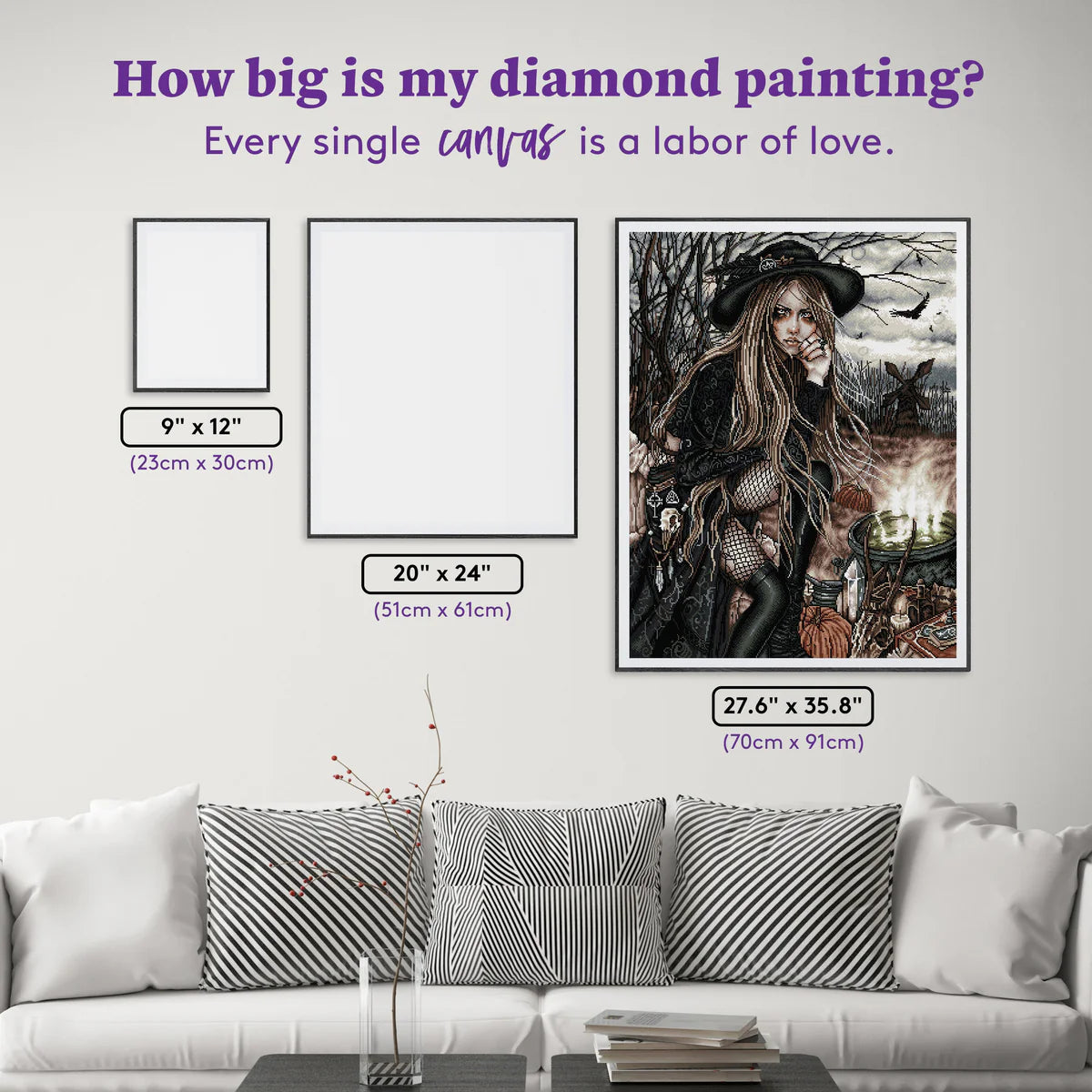 The Season of the Witch by Enys Guerrero, Diamond Art Kit