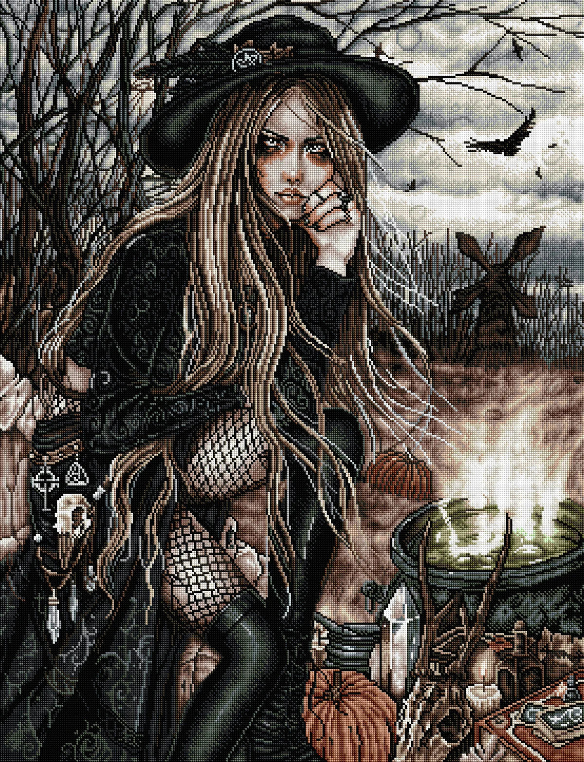 The Season of the Witch by Enys Guerrero, Diamond Art Kit