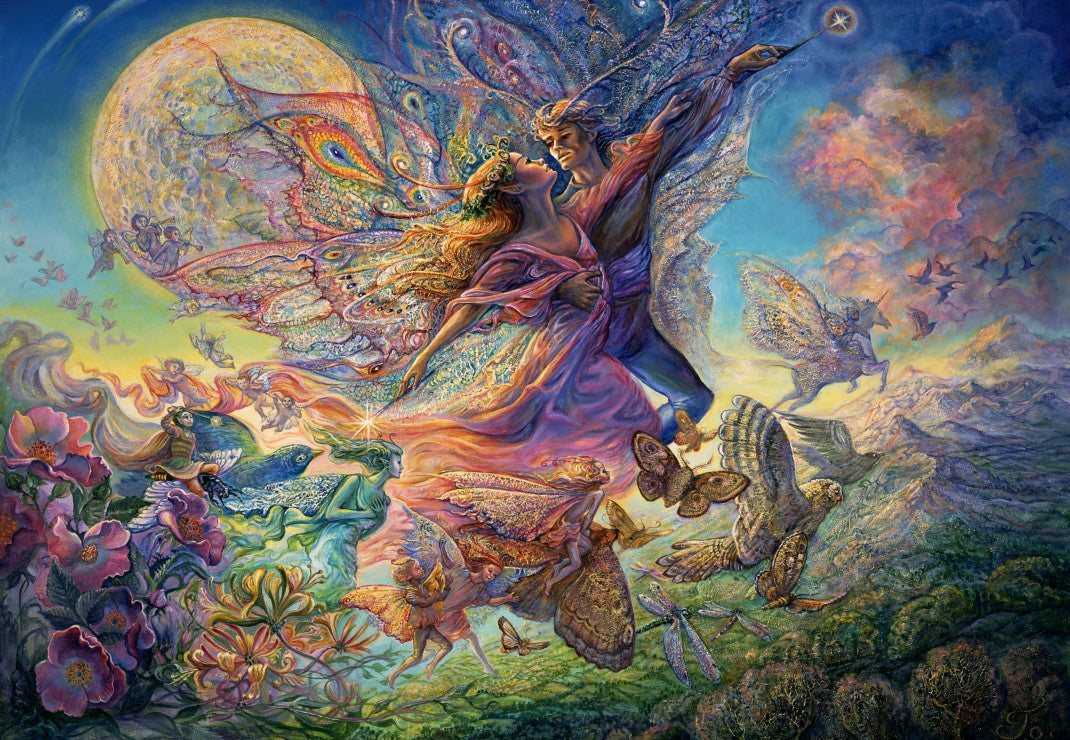 Titania and Oberon II by Josephine Wall, 1000 Piece Puzzle