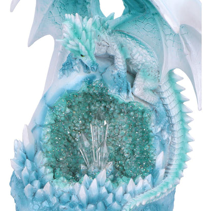Northern Lights,  Light Up Dragon Geode Figurine