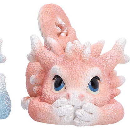 Three Wise Coralscale Dragonlings, Figurines