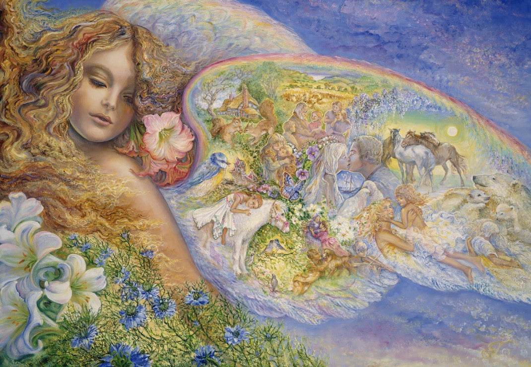 Wings of Love by Josephine Wall, 1500 Piece Puzzle