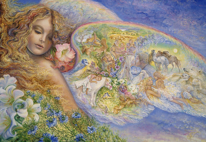 Wings of Love by Josephine Wall, 1500 Piece Puzzle