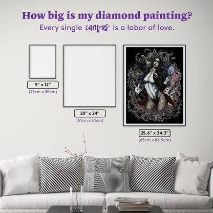 Zatanna by Enys Guerrero, Diamond Art Kit