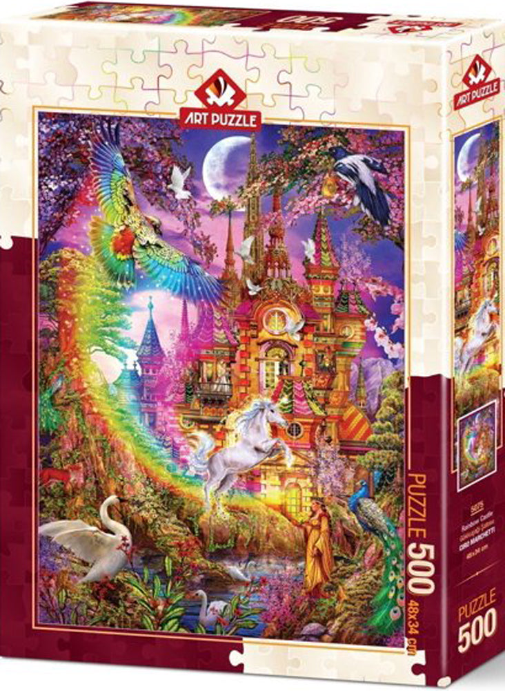 Rainbow Castle by Ciro Marchetti, 500 Piece Puzzle