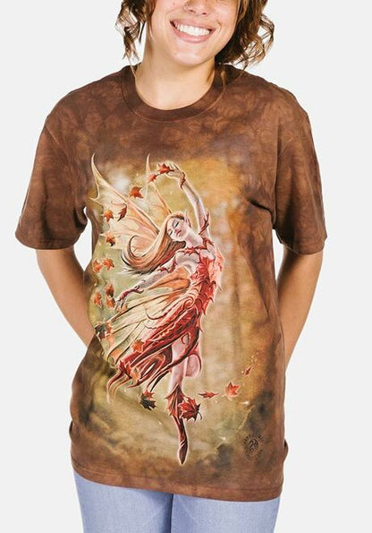 Autumn Fairy by Anne Stokes T-Shirt