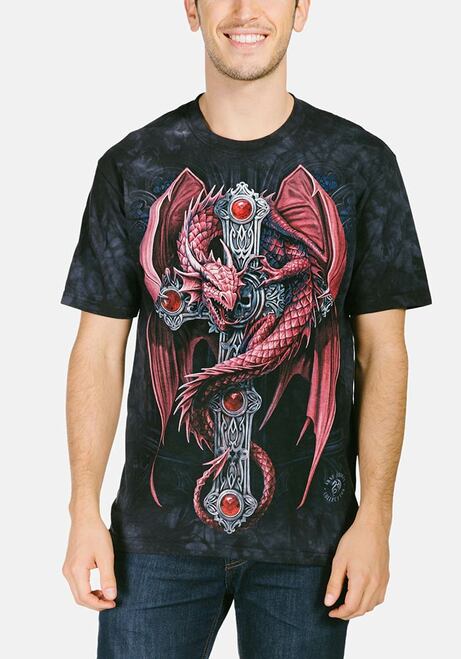Gothic Guardian By Anne Stokes T-Shirt