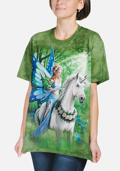 Anne Stokes, Realm Of Enchantment Classic Cotton T-Shirt