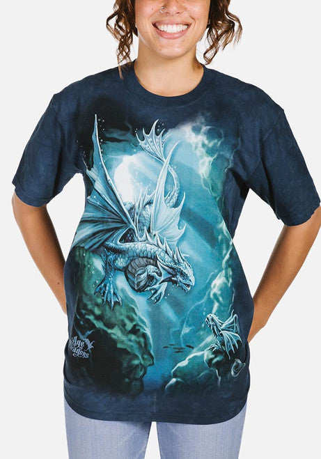 Anne Stokes, Sea Dragon T-shirt i klassisk bomuld