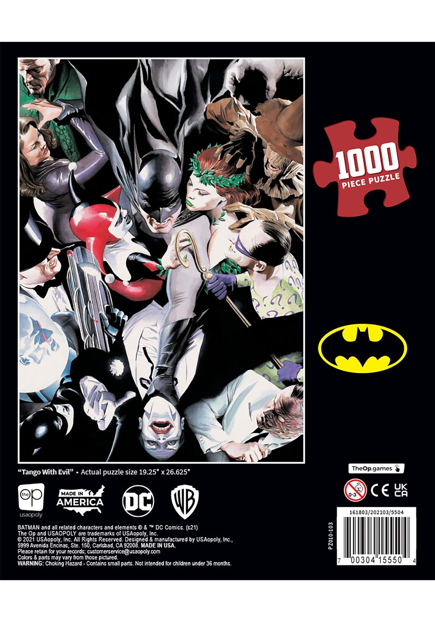 Batman - Tango with Evil af DC Comic's, 1000 brikker puslespil