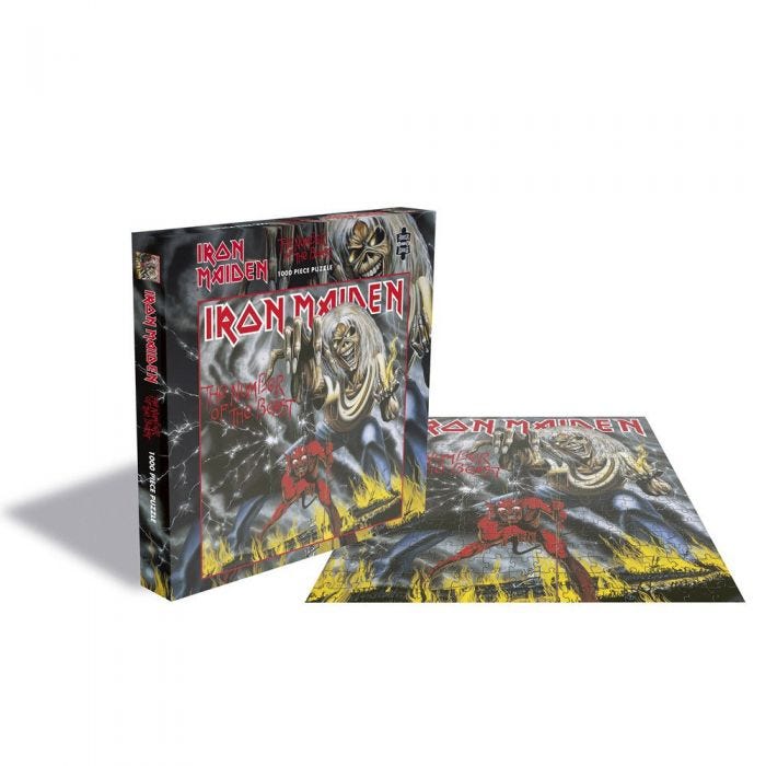Iron Maiden - The Number of the Beast, 1000 Piece Puzzle