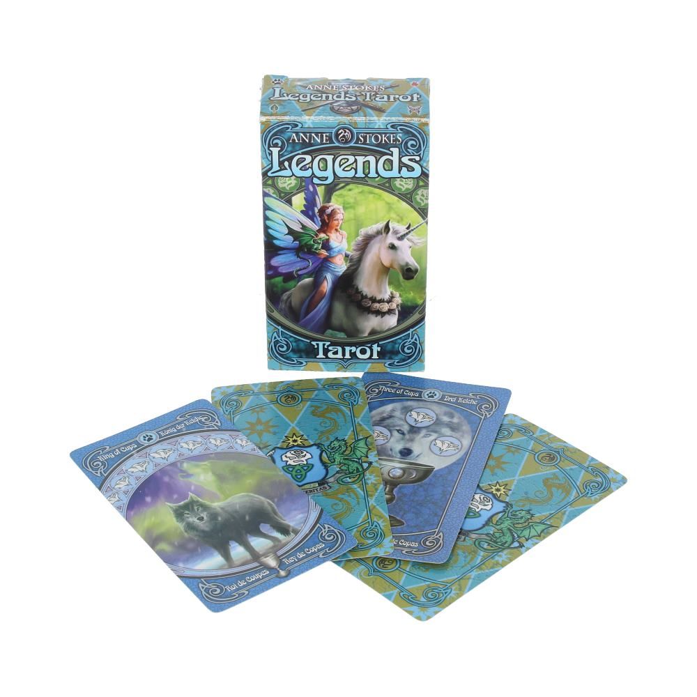 Legends Gothic Fantasy Tarot-kort af Anne Stokes