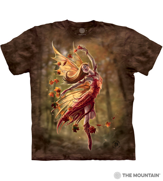 Autumn Fairy by Anne Stokes T-Shirt