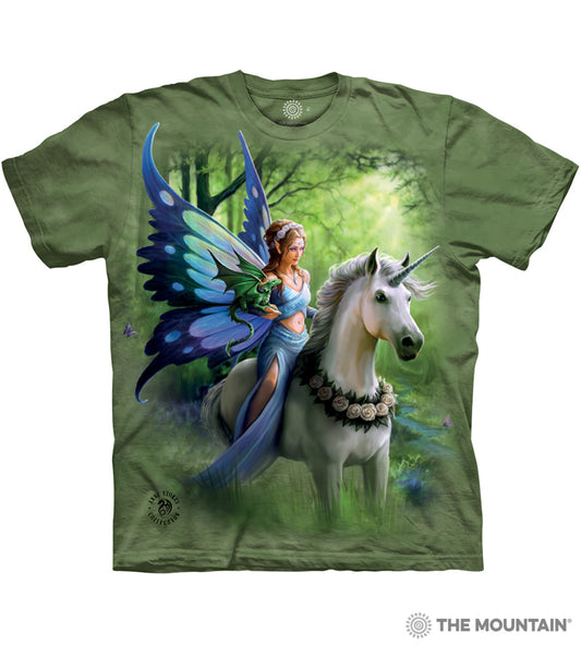 Anne Stokes, Realm Of Enchantment Classic Cotton T-Shirt