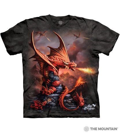 Anne Stokes, Fire Dragon Classic Cotton T-Shirt